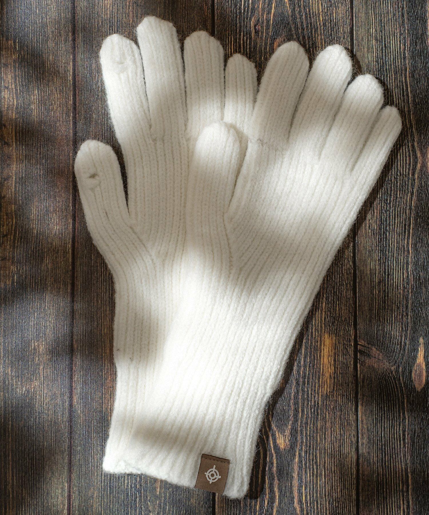 カラー ニット手袋